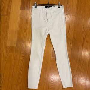 Hollister White Jeans